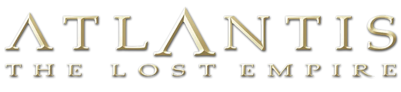 Atlantis: The Lost Empire logo on a transparent background