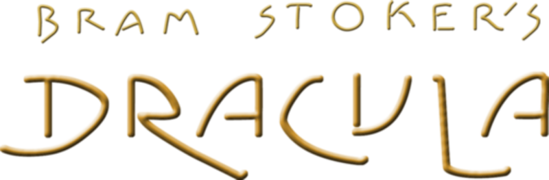 Bram Stoker's Dracula logo on a transparent background