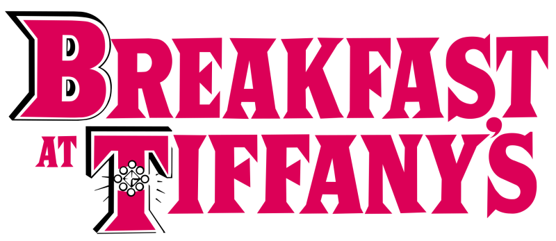 Breakfast at Tiffany's logo on a transparent background