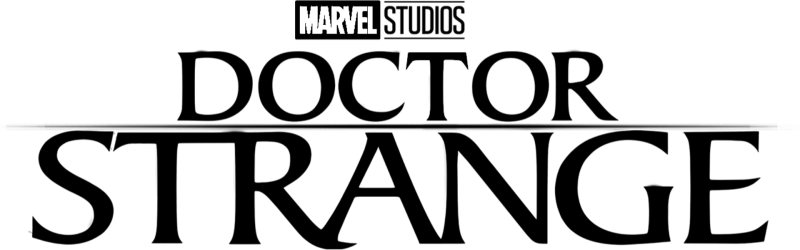 Doctor Strange logo on a transparent background