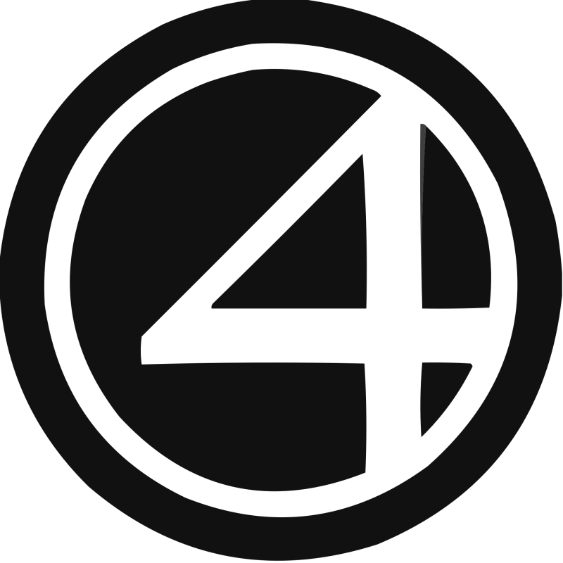 Fantastic Four: Rise of the Silver Surfer logo in black