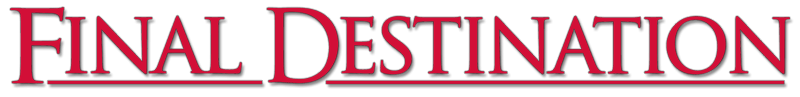 Final Destination logo on a transparent background