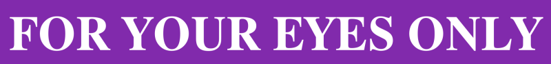 For Your Eyes Only logo in full colour