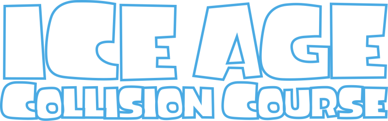 Ice Age: Collision Course logo on a transparent background