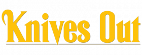 Knives Out logo on a transparent background