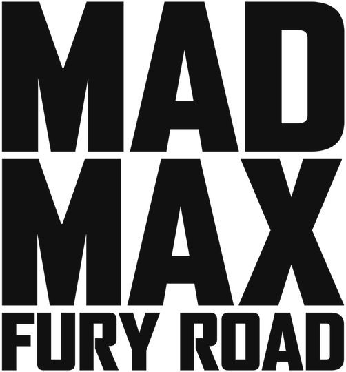 Mad Max: Fury Road logo in black