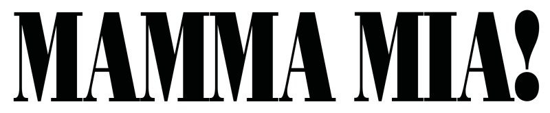 Mamma Mia! logo in full colour