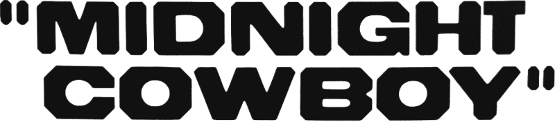 Midnight Cowboy logo in black