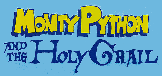 Monty Python and the Holy Grail logo in full colour