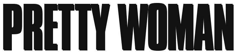 Pretty Woman logo in black