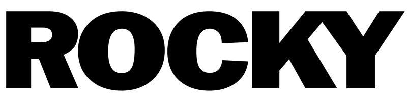Rocky logo on a transparent background