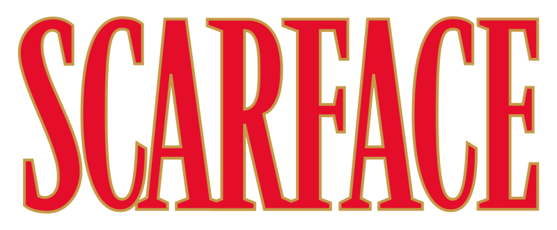 Scarface logo on a transparent background