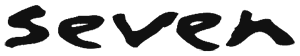 Seven logo in black