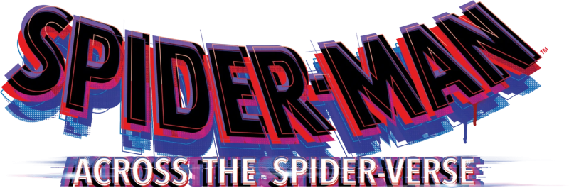 Spider-Man: Across the Spider-Verse logo on a transparent background