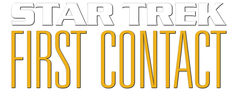 Star Trek: First Contact logo on a transparent background