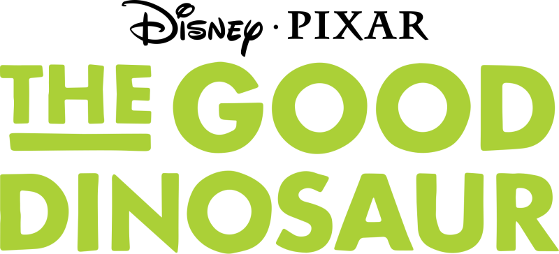 The Good Dinosaur logo on a transparent background