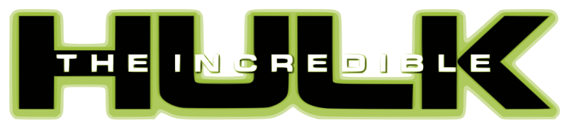 The Incredible Hulk logo on a transparent background