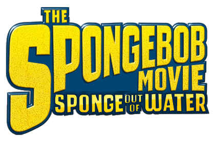 The SpongeBob Movie: Sponge Out of Water logo on a transparent background