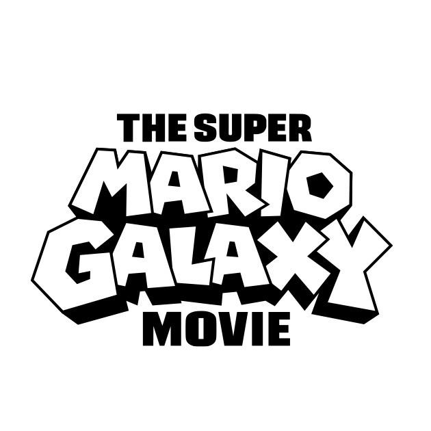 The Super Mario Galaxy Movie logo in full colour