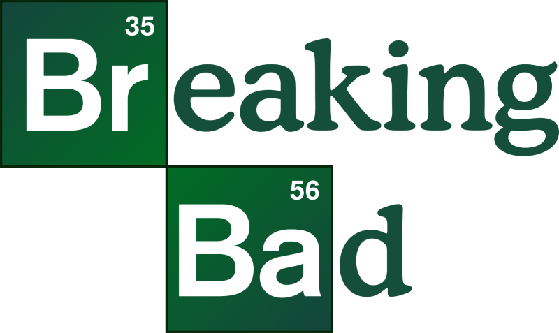 Breaking Bad logo on a transparent background