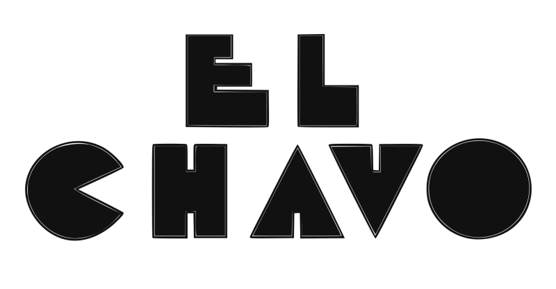 El Chavo del Ocho logo in black