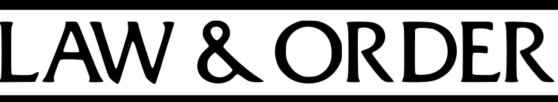 Law & Order logo on a transparent background