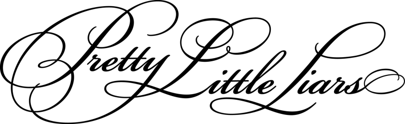 Pretty Little Liars logo on a transparent background