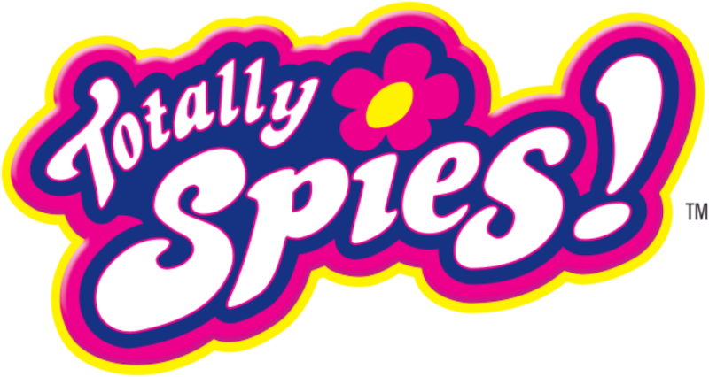 Totally Spies! logo on a transparent background