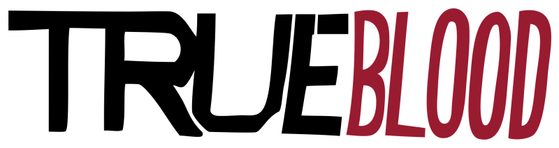 True Blood logo on a transparent background
