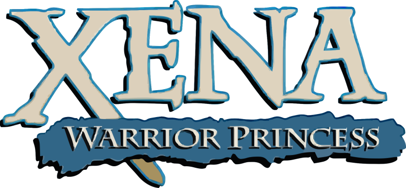 Xena: Warrior Princess logo on a transparent background